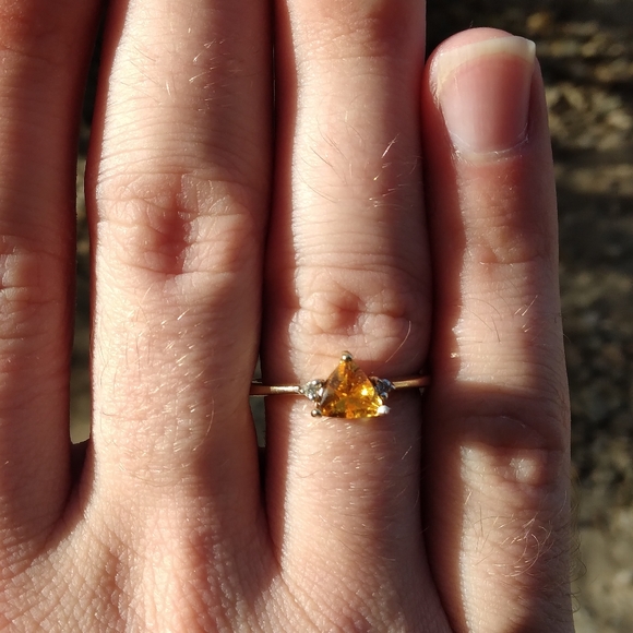 Unique, one of a kind spessertine /sepsertite manderin orange garnet - Picture 5 of 15